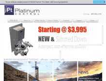 Tablet Screenshot of platinumcontrol.com